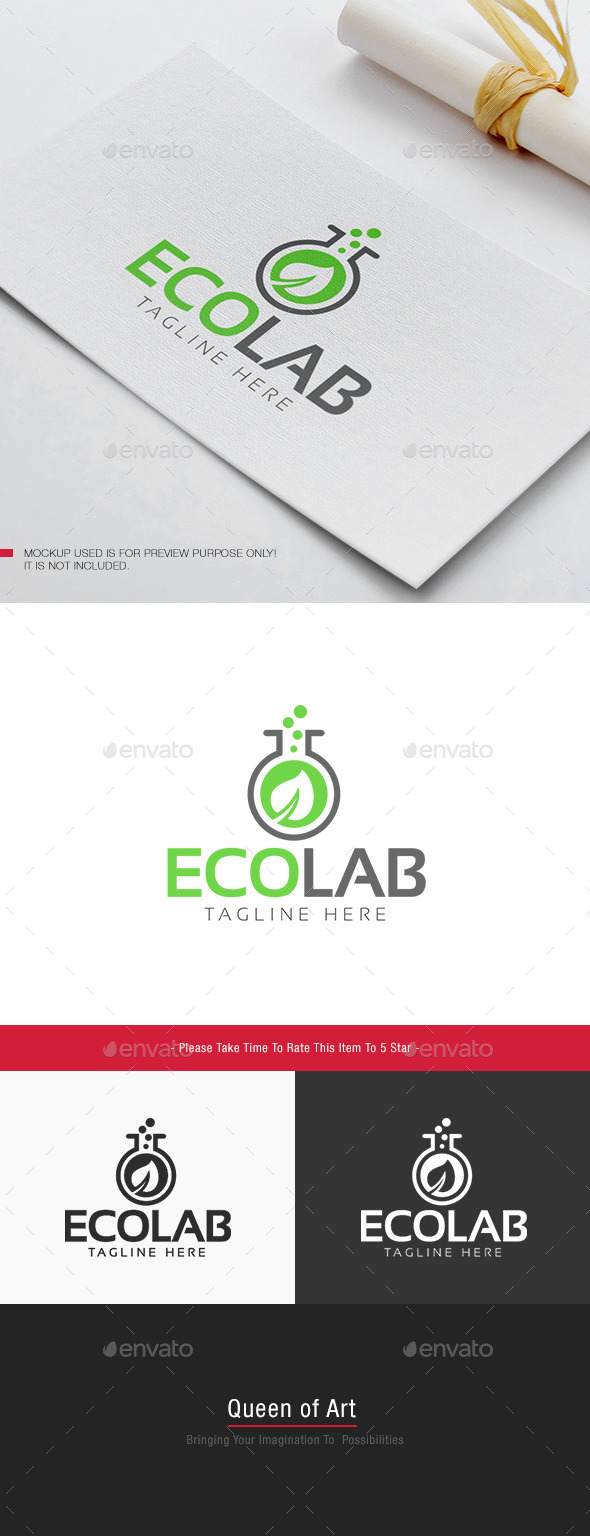 Eco Lab Logo - Nature Logo Templates
