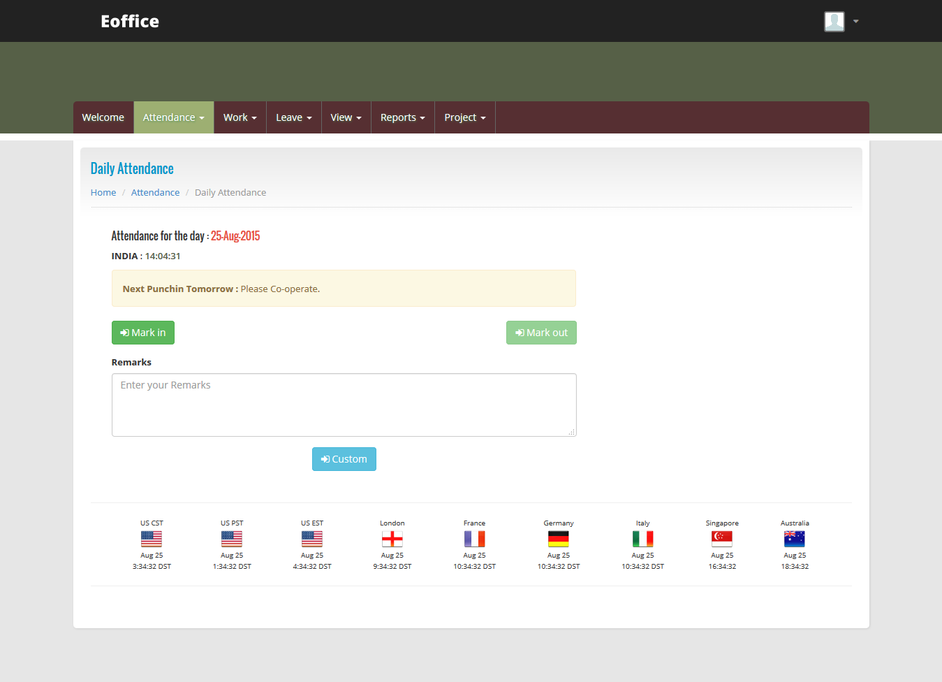 online attendance tracker system of la custom paper help
