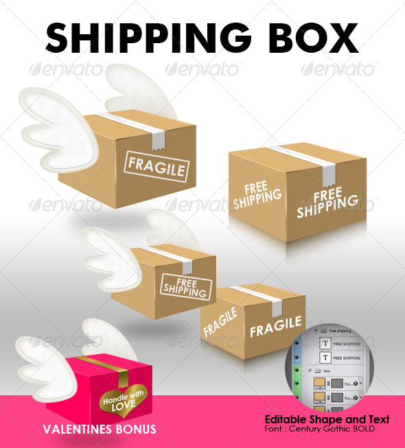 Shipping Box - Miscellaneous Graphics