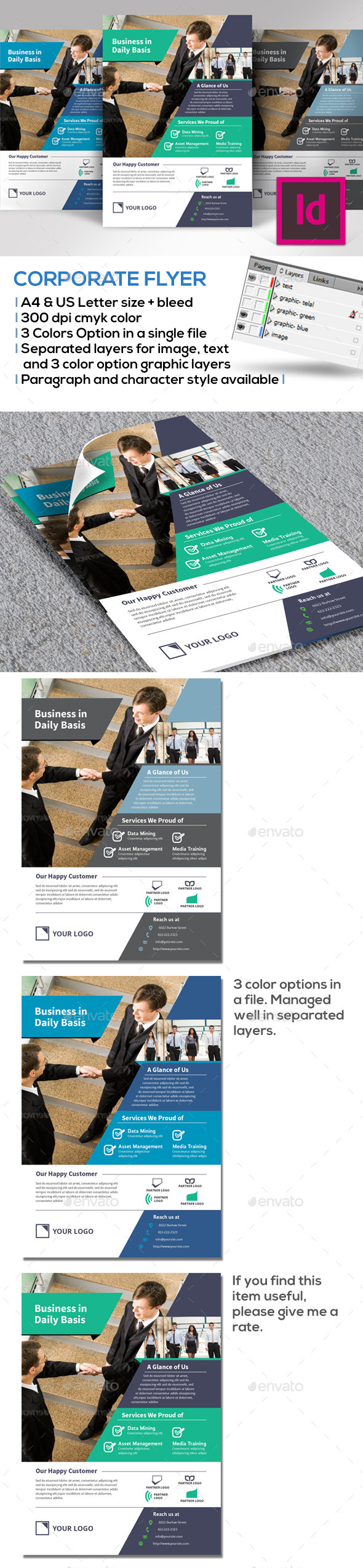 Modern Business Flyer - Corporate Flyers