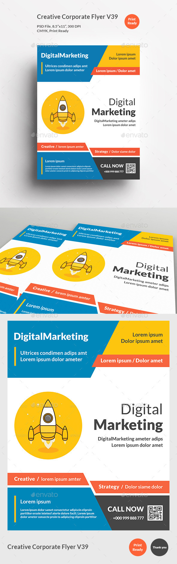 Creative Corporate Flyer V39 - Corporate Flyers