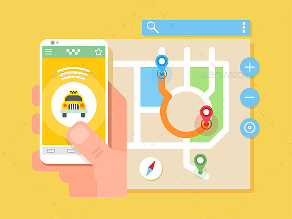 Taxi Application - Web Technology