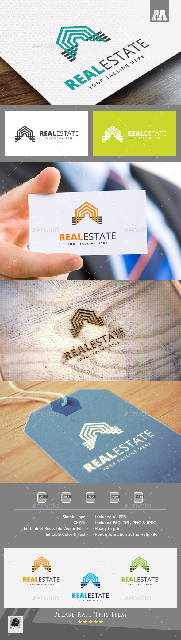Real Estate Logo Template Real Estate Logo Template