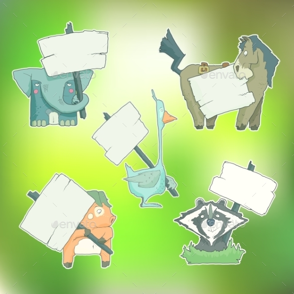 Cartoon Collection of Animals - Animals Characters