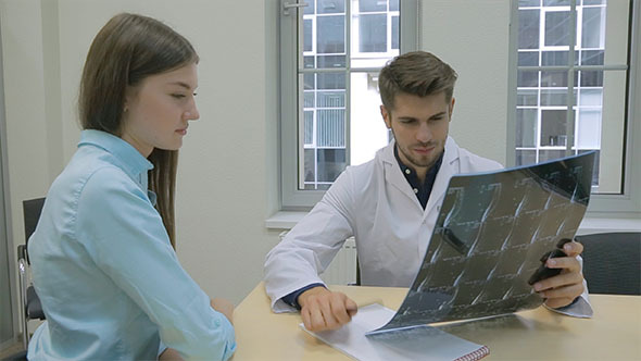 Doctor Talking to Patient