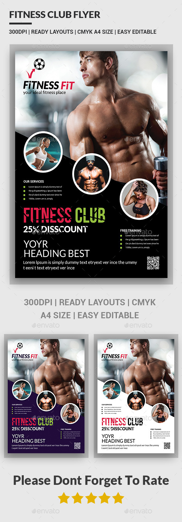 Fitness Flyer Gym Flyer Templates Fitness Flyer Gym Flyer Templates