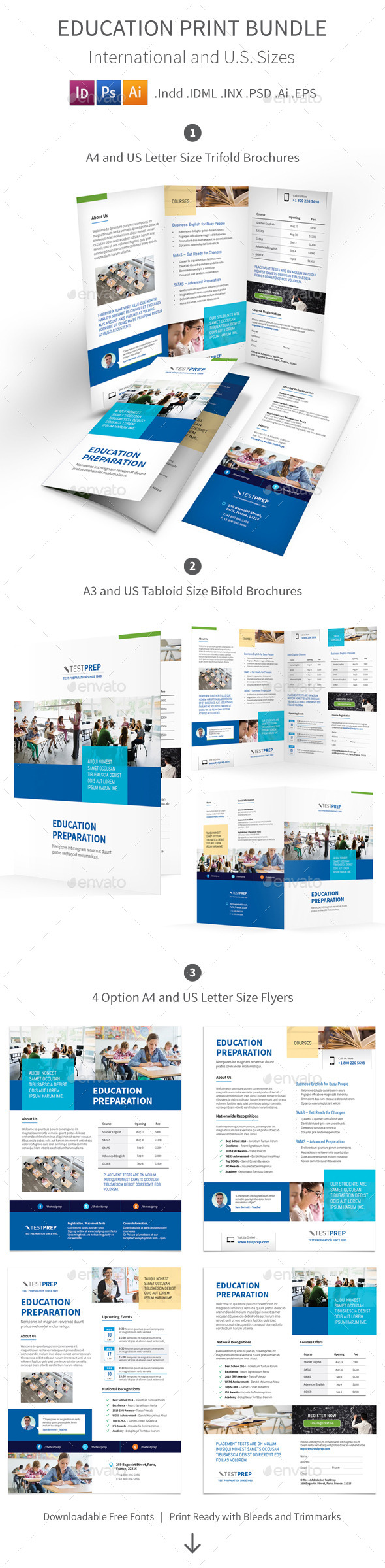 Education Print Bundle - Corporate Brochures
