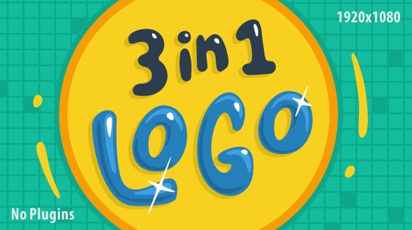 3 In 1 Logo After Effects Project Files Videohive