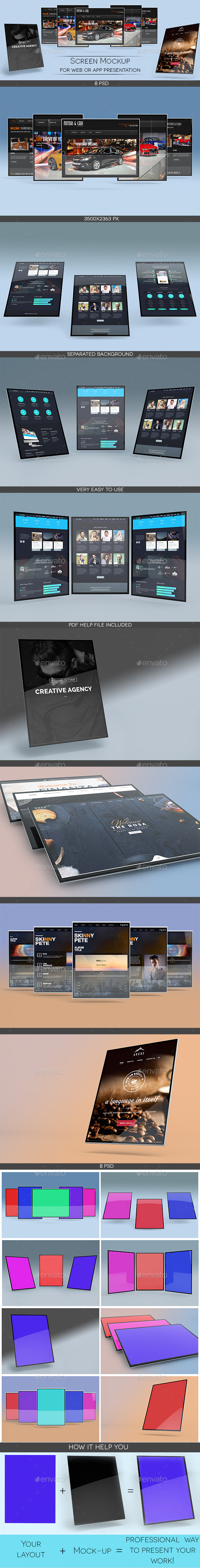 Screen Mockup Screen Mockup