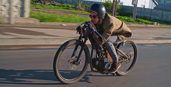 Vintage Motorbiker Vintage Motorbiker