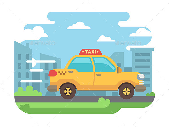 Yellow Taxi - Services Commercial / Shopping