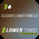 Elegant Lower Third V2 - VideoHive Item for Sale