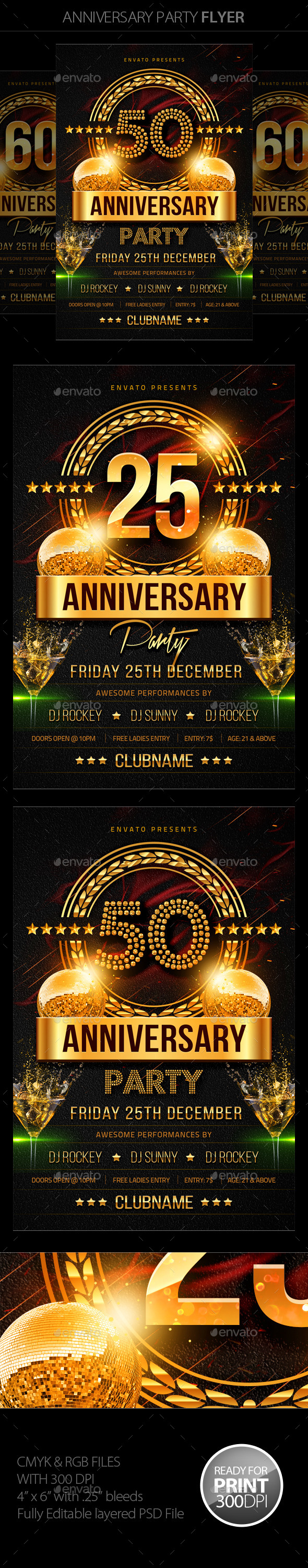 Anniversary Flyer Anniversary Flyer