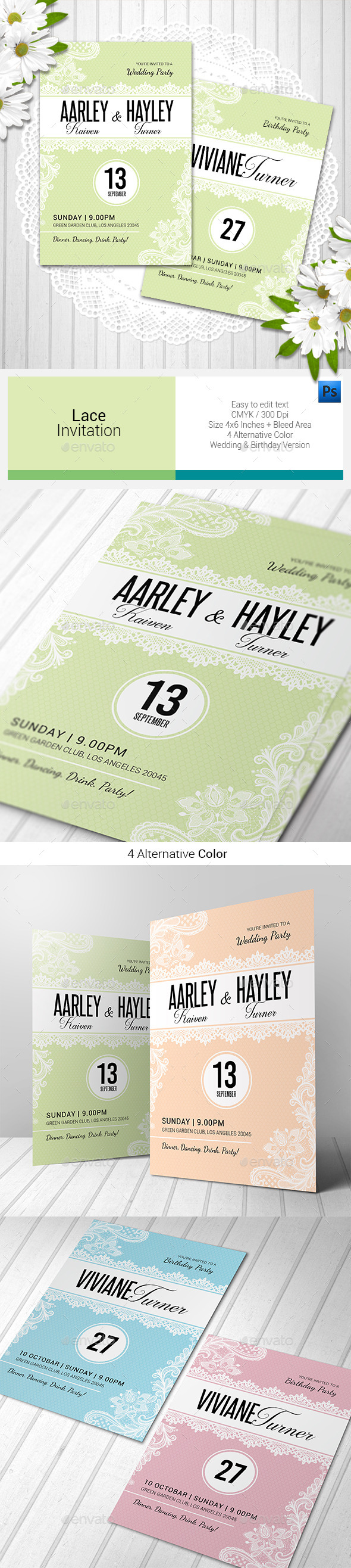 Lace Invitation Lace Invitation