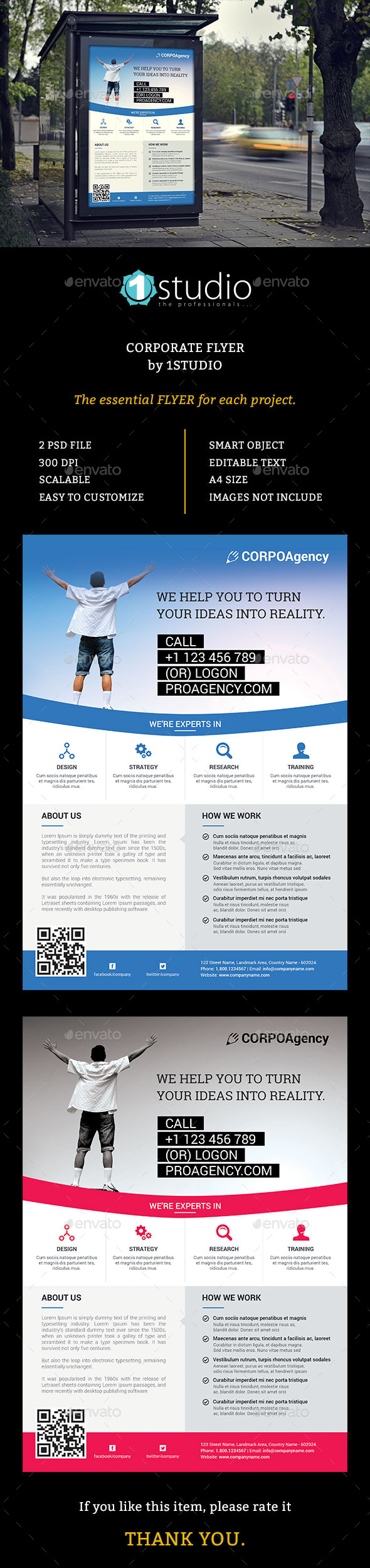 Corporate Flyer - Flyers Print Templates