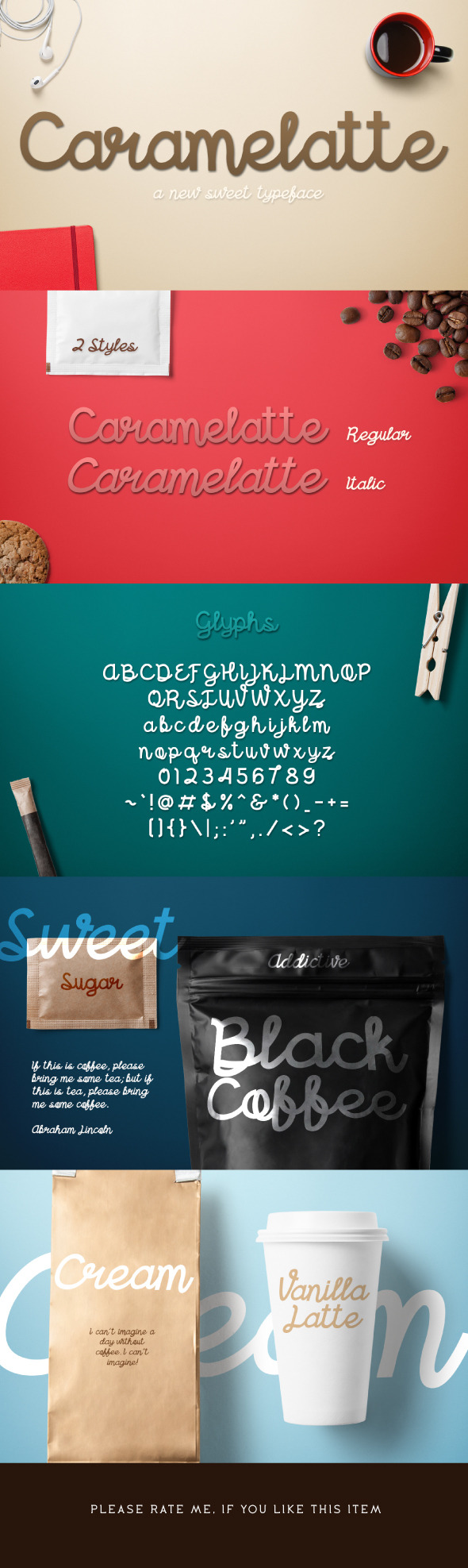 Caramelatte - Script Fonts