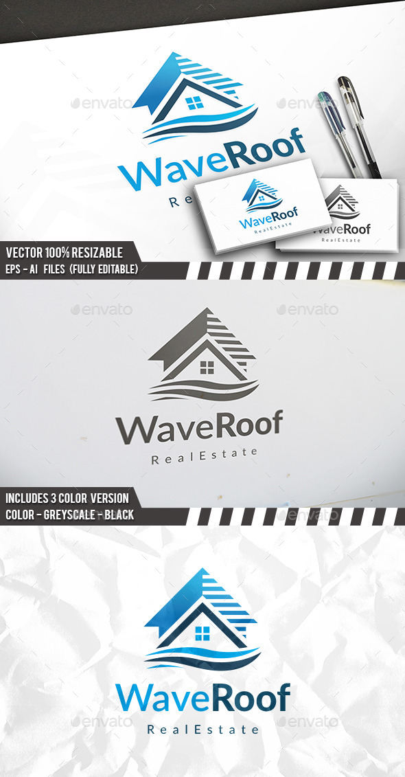 Wave Real Estate Logo Wave Real Estate Logo