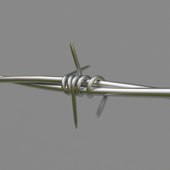 Barbed Wire - 3Docean 12669231