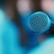  Microphone On The Background Of Dancing People - VideoHive Item for Sale