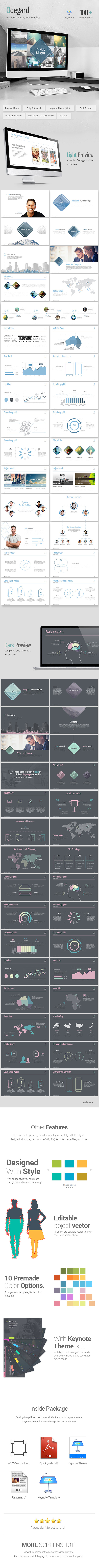 Odegard Simple Keynote Presentation Template Odegard Simple Keynote Presentation Template