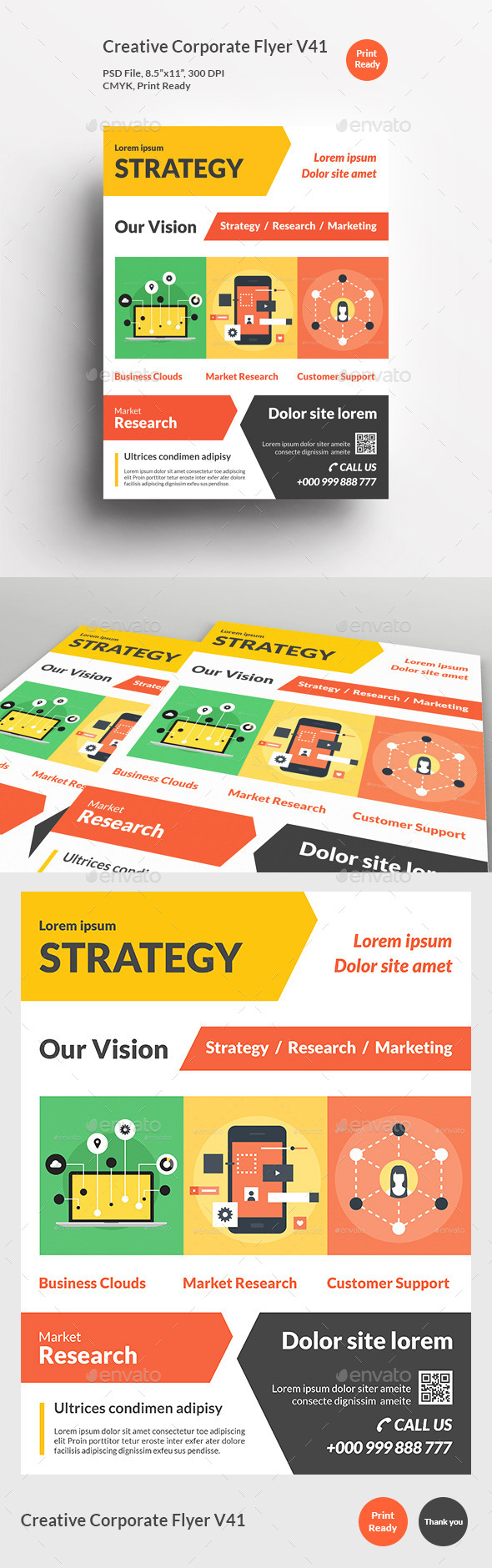 Creative Corporate Flyer V41 - Corporate Flyers