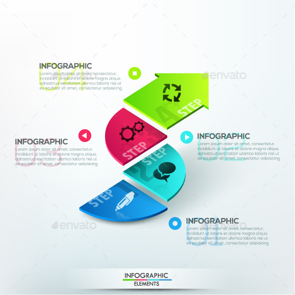 Modern Infographic Options Template - Infographics