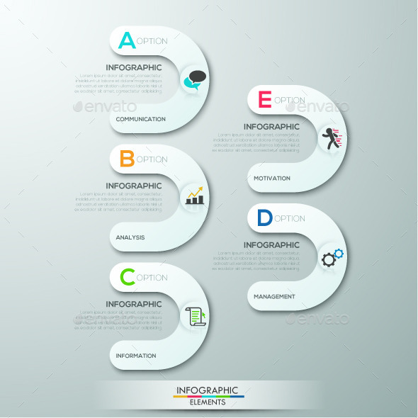 Modern Infographic Paper Template - Infographics