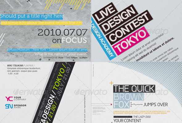 Get Minimal - Flyer Bundle 01