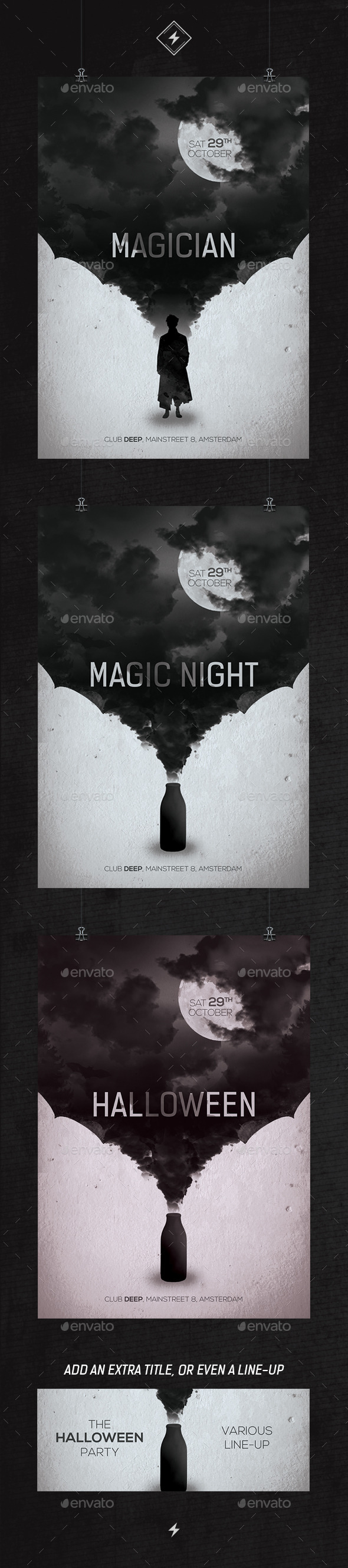 Halloween Magic Night Flyer