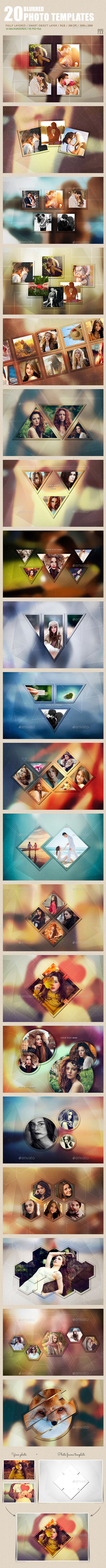 20 Blurred Photo Templates - Miscellaneous Photo Templates