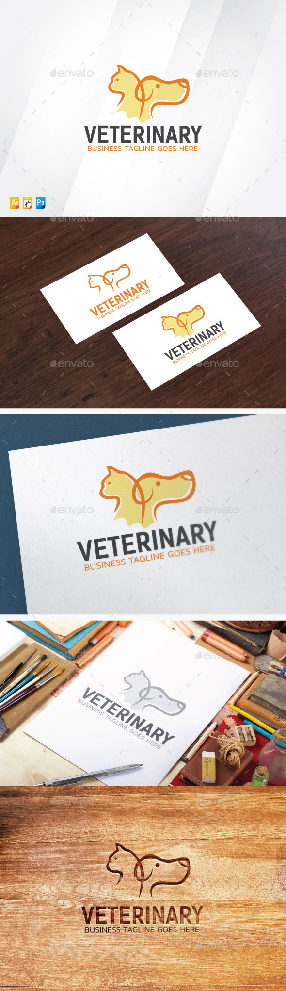 Veterinary Logo - Animals Logo Templates