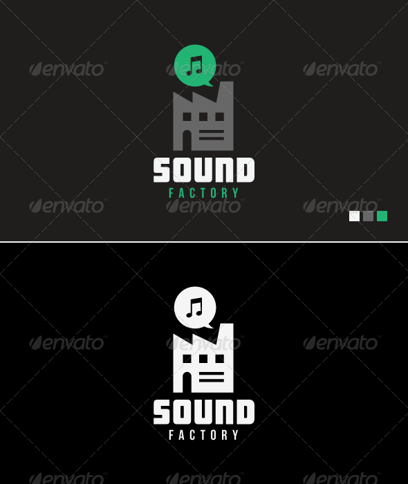 Sound Factory - Logo Template