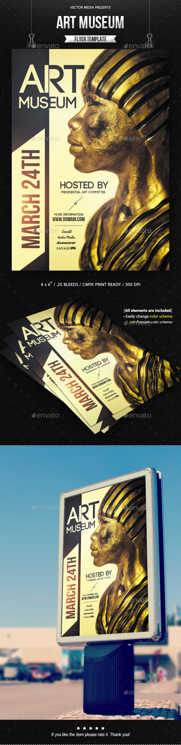 Art Museum Flyer Art Museum Flyer