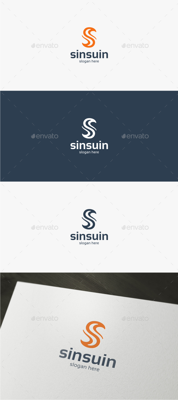 Sinsuin Letter S Logo Template