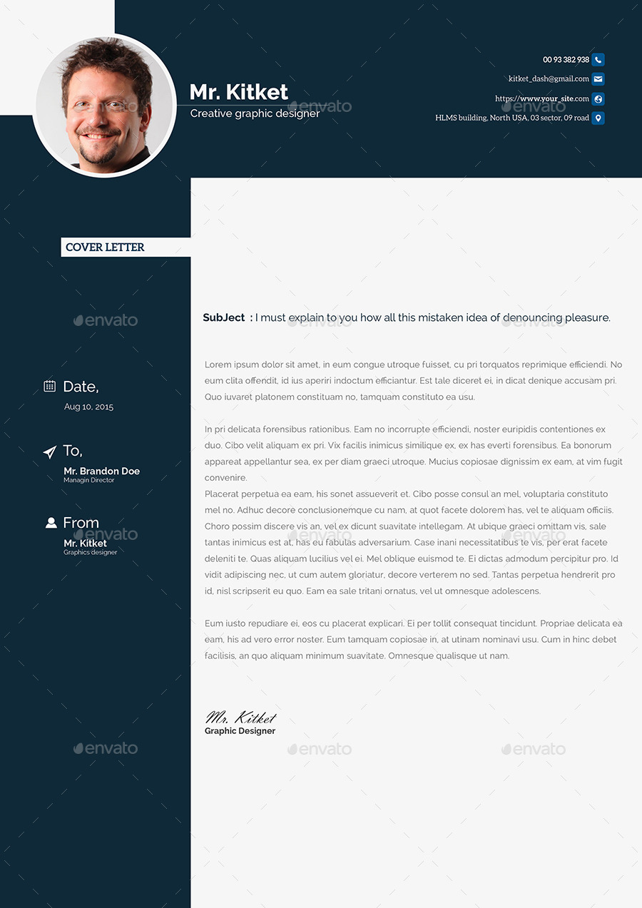 Professional Resume Template, Print Templates | GraphicRiver