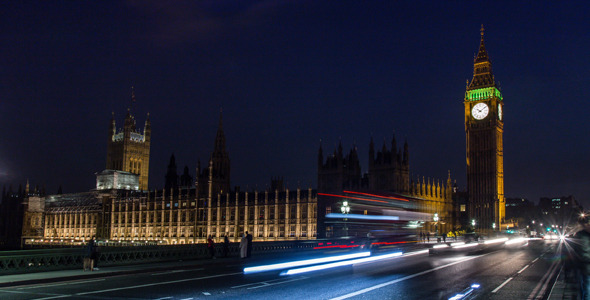 London Night - Big Ben - Westminster