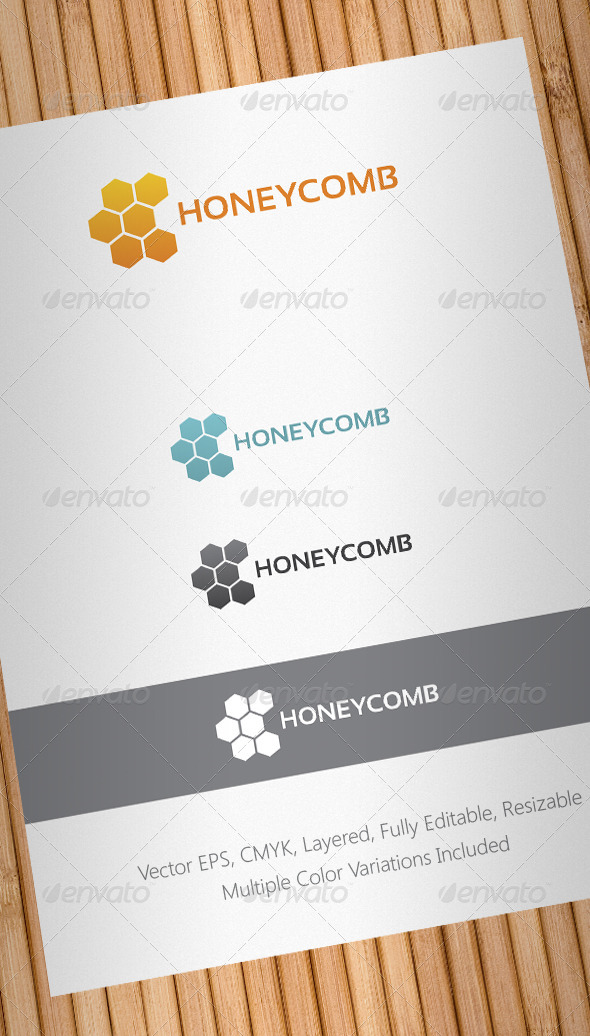 Honeycomb Logo Template - Abstract Logo Templates