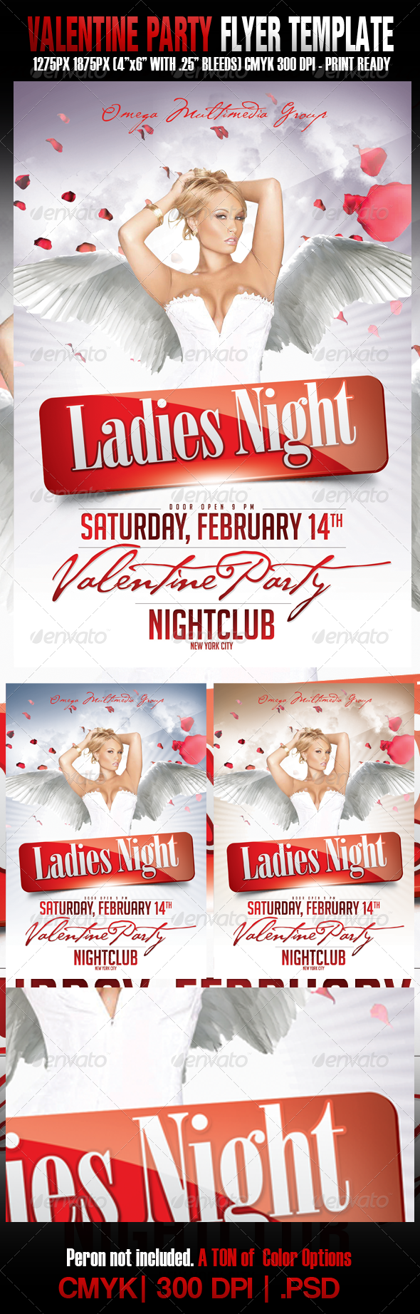 Valentine Party Template - Clubs & Parties Events