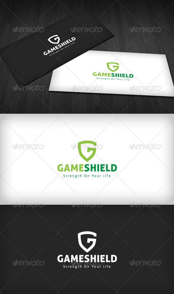 Game Shield Logo - Letters Logo Templates