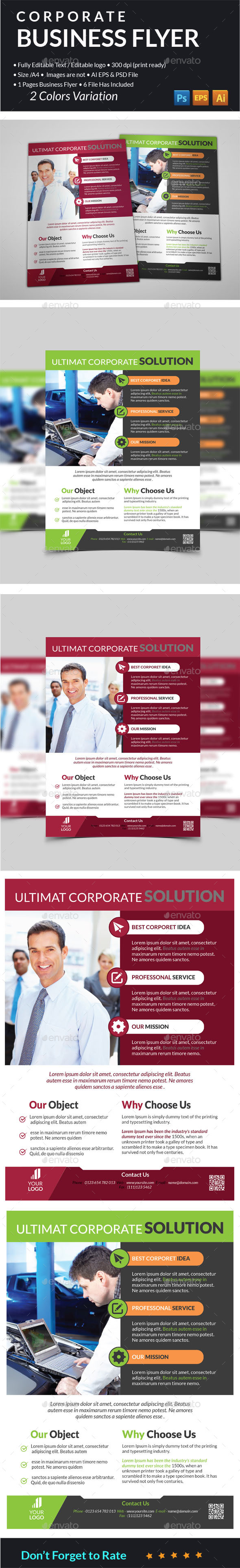 Corporate Business Flyer Corporate Business Flyer