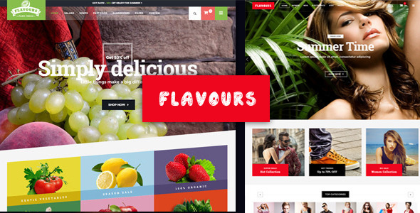Flavours Fruit Store - ThemeForest 12493827