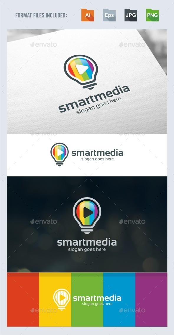 Smart Media Logo Template - Symbols Logo Templates