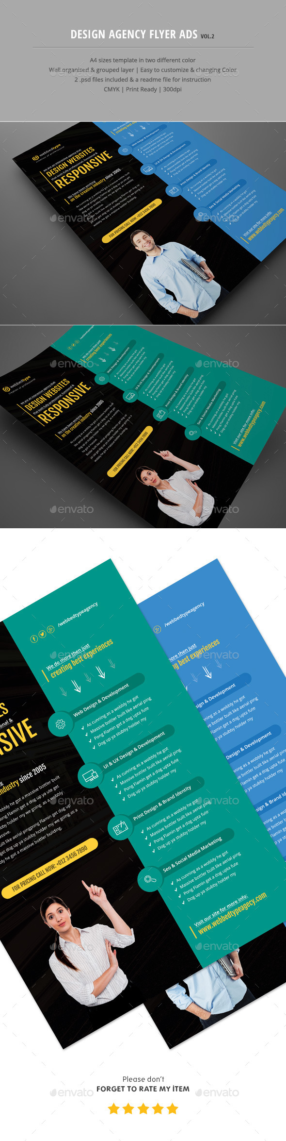 Design Agency Flyer Ads Vol.2 Design Agency Flyer Ads Vol.2