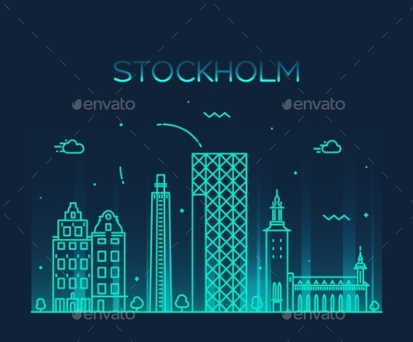 Stockholm Skyline Stockholm Skyline