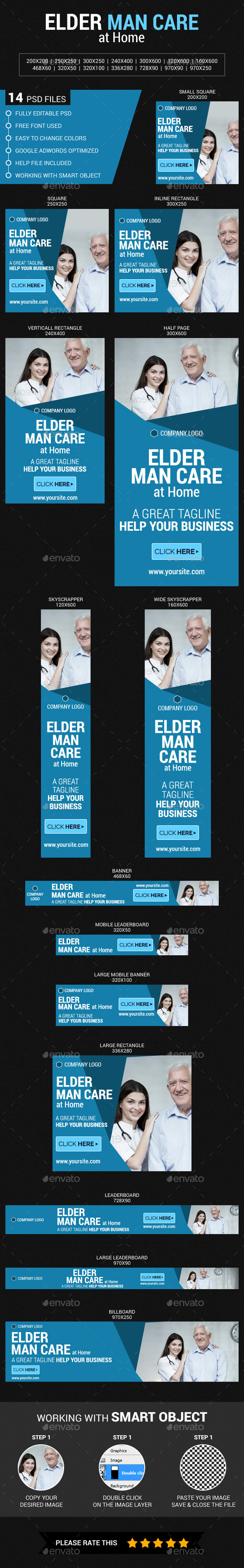 Elder Man Care at Home Elder Man Care at Home