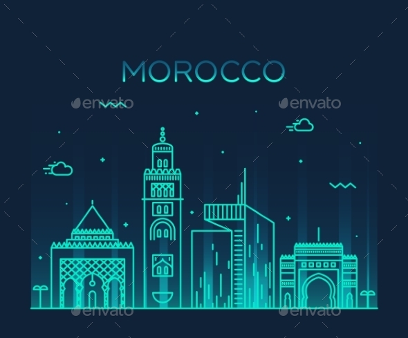 Morocco Skyline Morocco Skyline