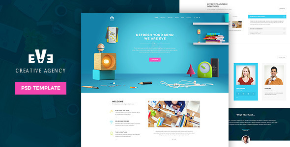 Eve Creative - ThemeForest 12507324