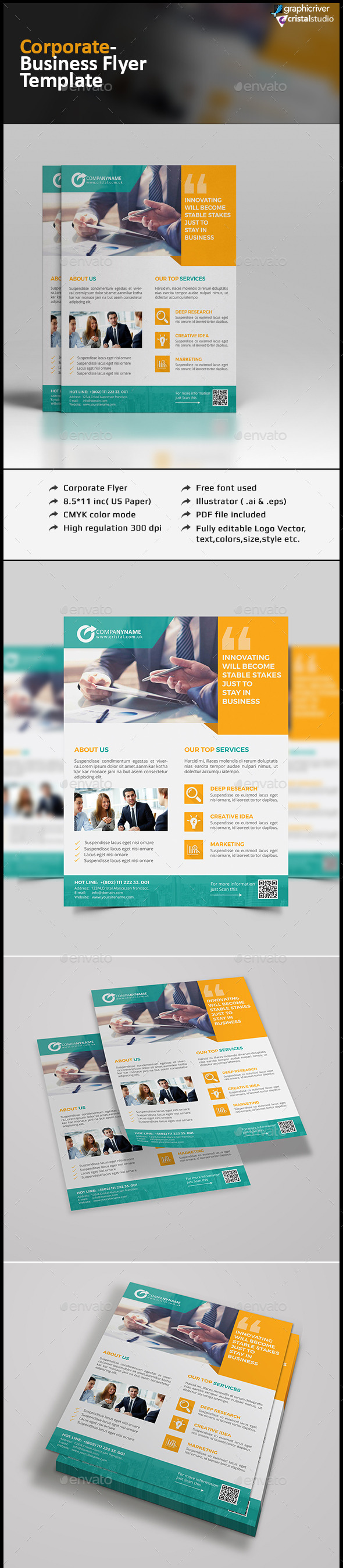 Corporate Business Flyer - Corporate Flyers