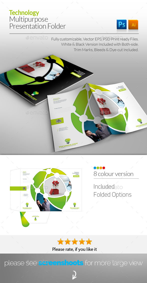 Technology Presentation Folder Technology Presentation Folder