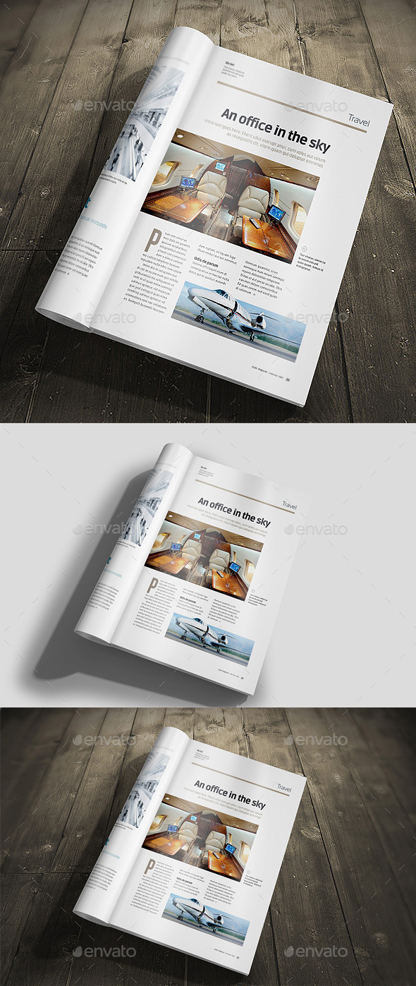 A4 Brochure Mock-Up Vol 1 - Brochures Print